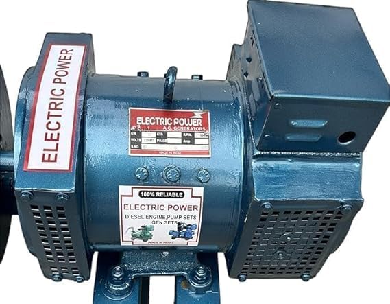 10 KW ALTERNATOR 100% COPPER 3 PHASE (Blue)-image-17