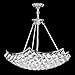 James R. Moder 40736S22 Nine Light Chandelier Cascade Silver