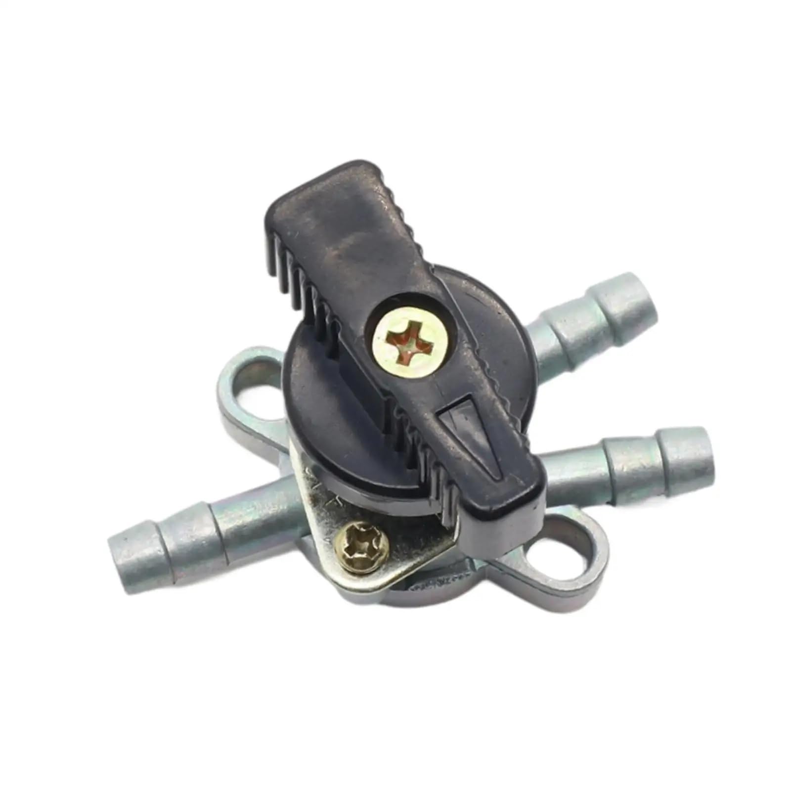 Grifo de tanque combustible 3 vías, llave purga, 2 en 1, accesorio for ATV, válvula resistente