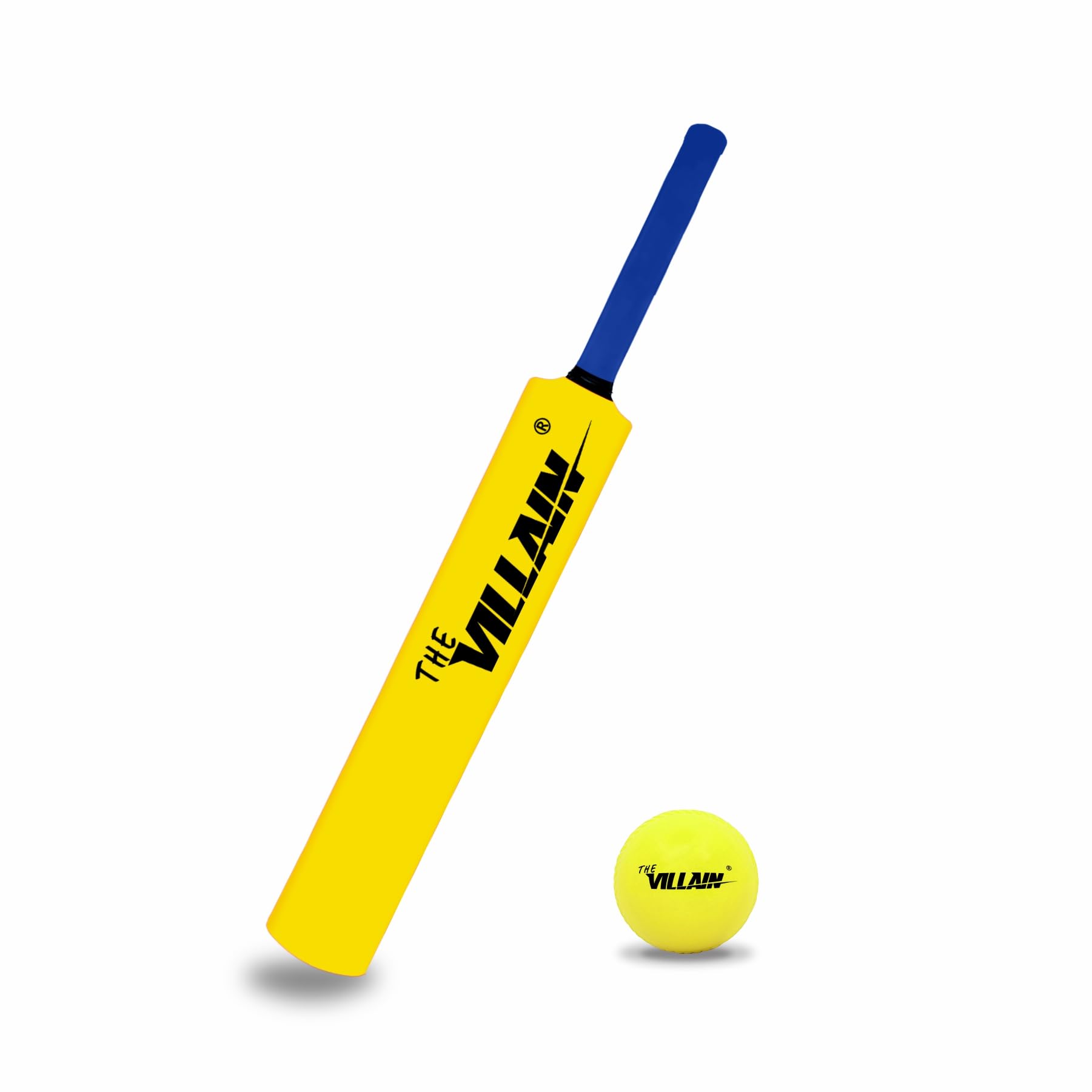 The Villain Plastic Cricket Bat for Boys & Men | Lightweight and Durable |Bat and Ball |Pack of 2|Combo10 (Size 5) Black Color (B0C28NRHY6) Amazon Price History, Amazon Price Tracker