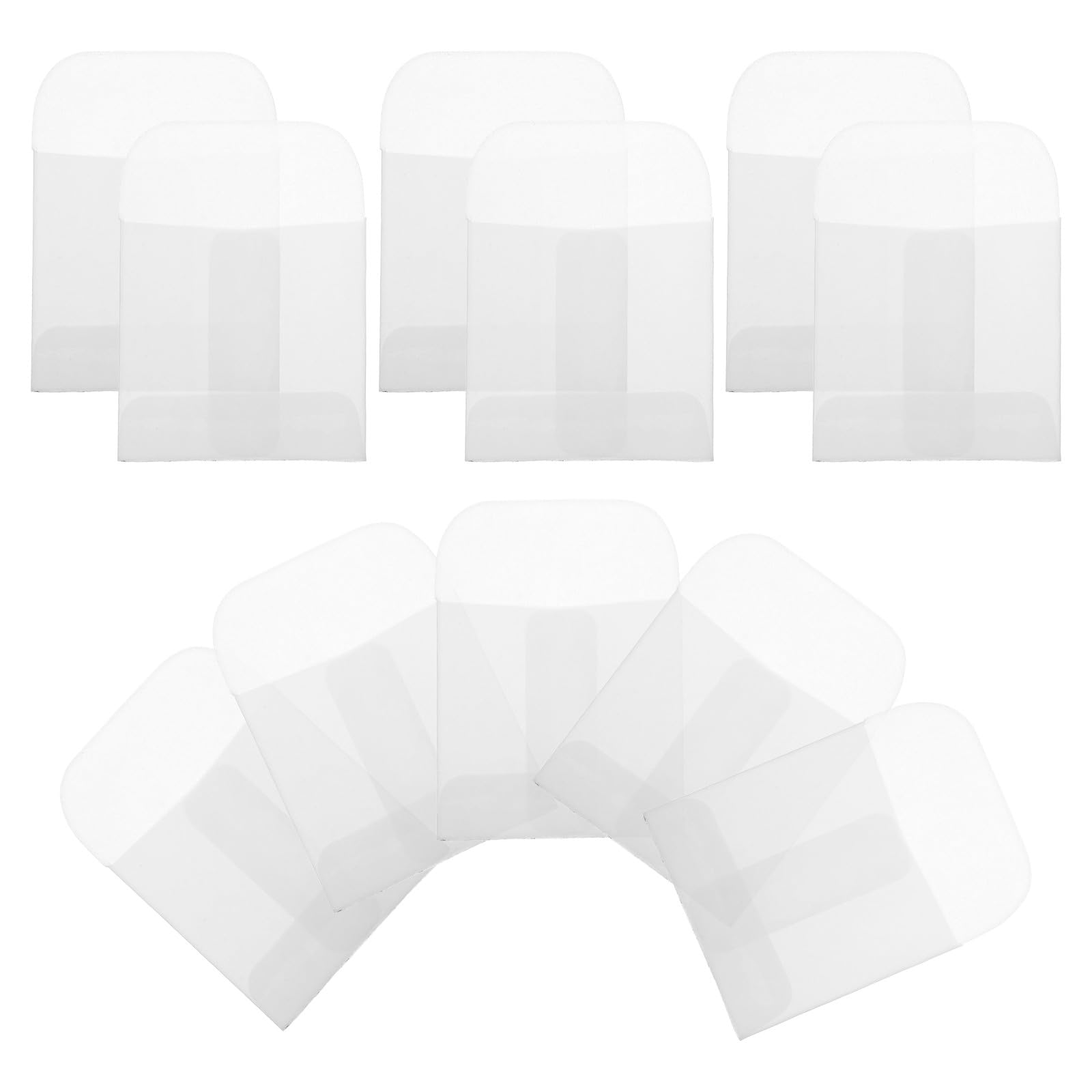Milisten Mini Coin Envelope Bags 2.76X1.97In Small Parts Pouches for Jewelry Rings Accessories Storage White Paper Coin Envelopes for Gift Wrapping and Craft Use