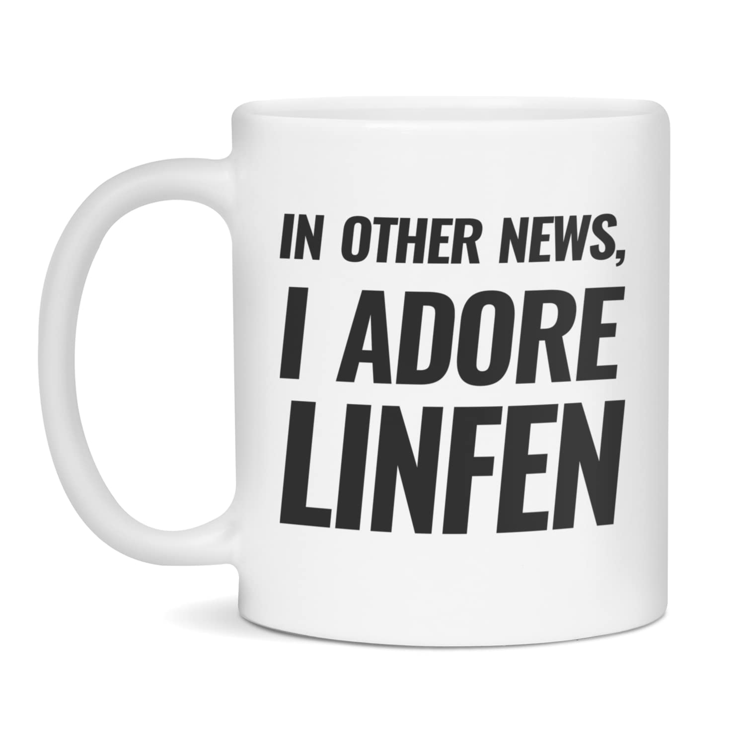 In other news I adore Linfen Ceramic Coffee Mug, 11-Ounce White