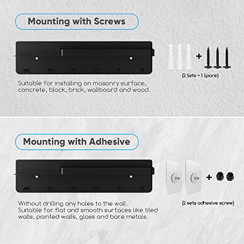 Portachiavi da Parete con Vassoio, Appendichiavi