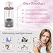Tpsofy Electric Makeup Brush Cleaner Machine, Ultimate Efficient Automatic Cleaner for All Types of Makeup Brushes - Gray Pink