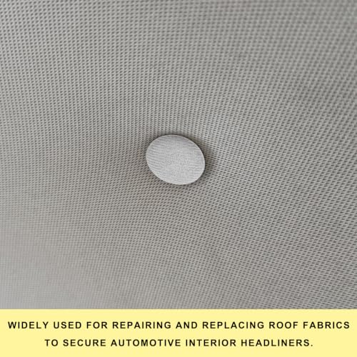 60PCS Car Roof Headliner Repair Button Pins, Auto Interior Ceiling Cloth... - Image 5