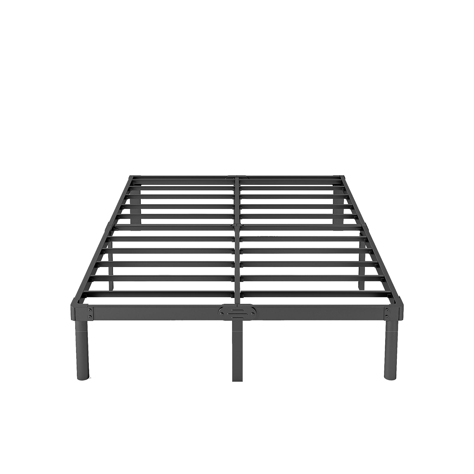 SunnyDaze 12 Inch High Heavy Duty Full Size Bed Frame Metal, Platform Bed Frame Full Size No Box Spring Needed, Easy Assembly, Noise Free, Black