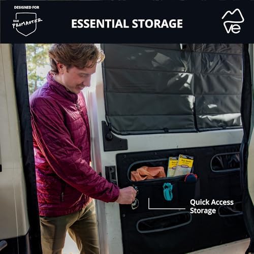VanEssential Ram Promaster Sliding Door Lower Storage Panel — view 2
