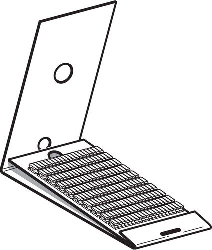 Schneider Electric Ar1mb01 m marqueur M, repère durable en plastique