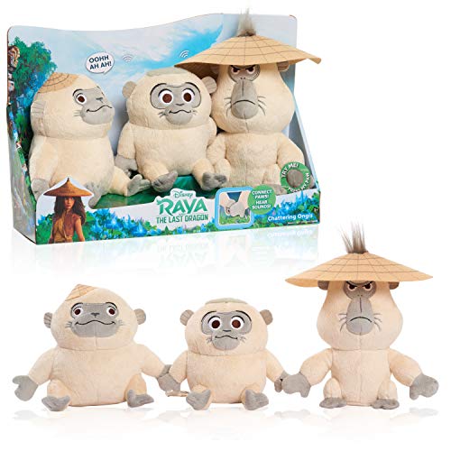 Peluche Disney Raya Ongis sonores et connectés pour animer les histoires des enfants
