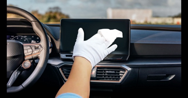 Pellicola Protettiva Vetro Temperato 9H Per Display Cupra Formentor/Leon MK4 Facelift 2025 - 12,9 Pollici, Antimpronte