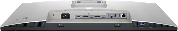 Dell U2422HE UltraSharp USB-C 24 Inch Full HD (1920x1080) Monitor, 60Hz, IPS, 5ms, 100% sRGB, 3x USB-C, 2x DisplayPort, HDMI, 4x USB, RJ45, Silver