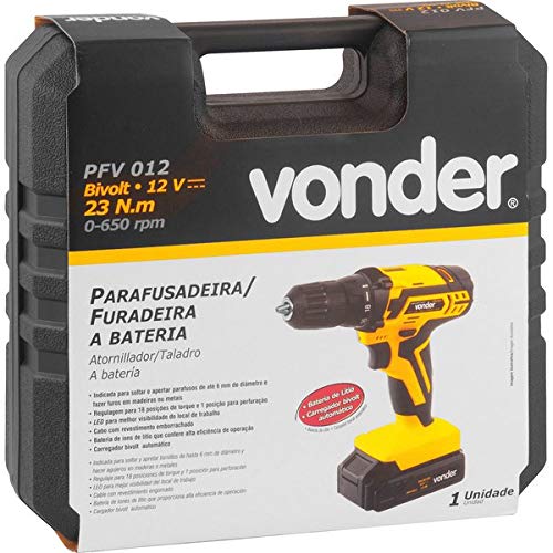 Parafusadeira Furadeira Vonder PFV012 3/8