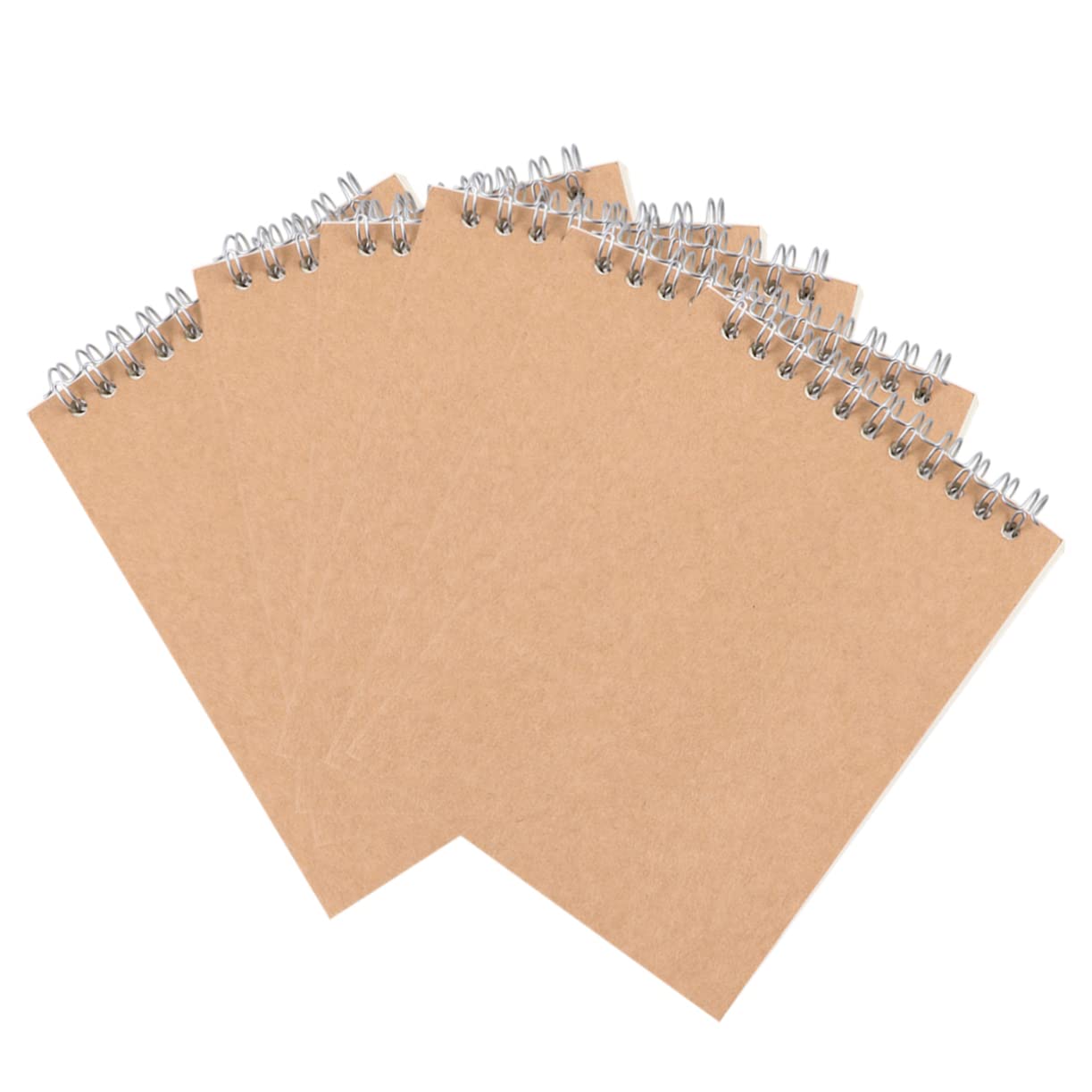 Gadpiparty 12piezas Cuaderno de Bocetos Kraft Cuadernos Diario Estudiantes Oficina y Escuela Libreta de Notas para Dibujo y Escritura