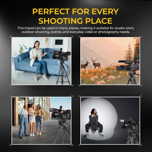 Digitek DTR-585 LW Heavy Duty Tripod Stand 1800mm - Image 8