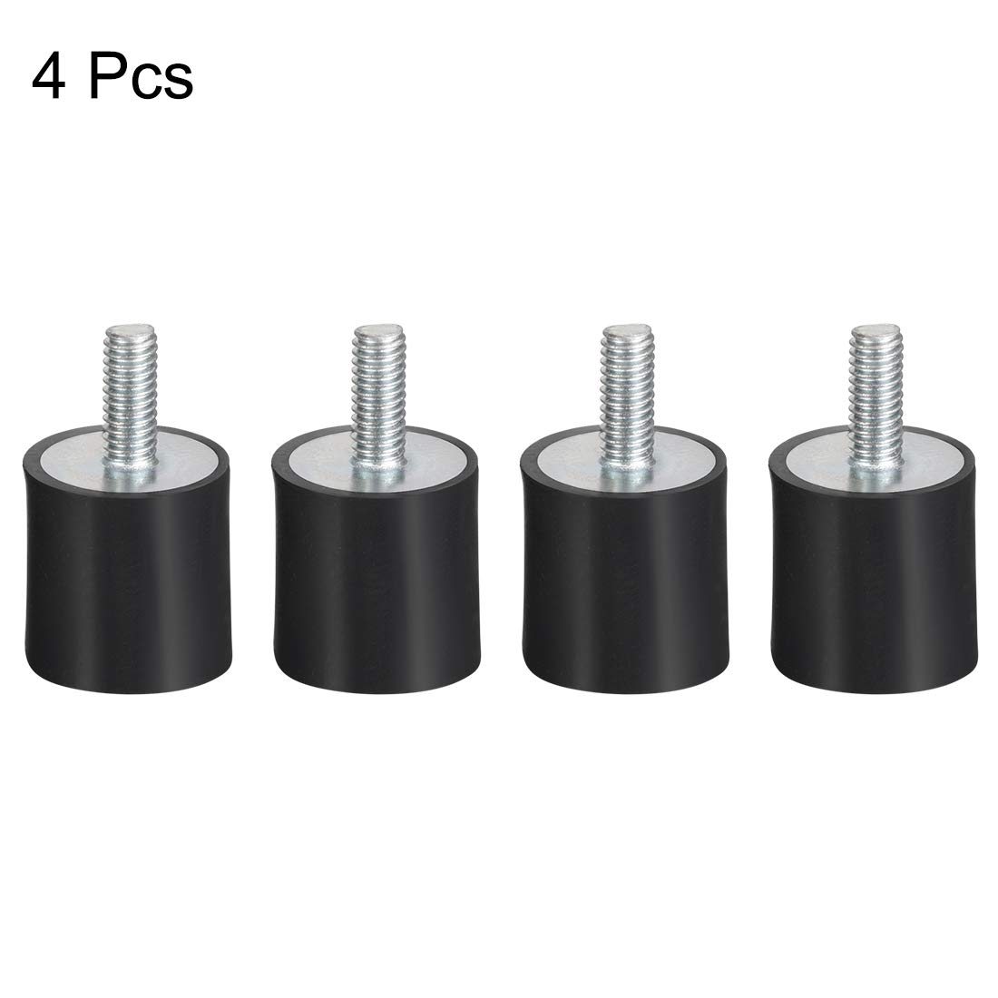 8 Silentblocs M4 – Absorbeur Vibrations, Caoutchouc/métal – Pour Machines, Générateurs, Pompes