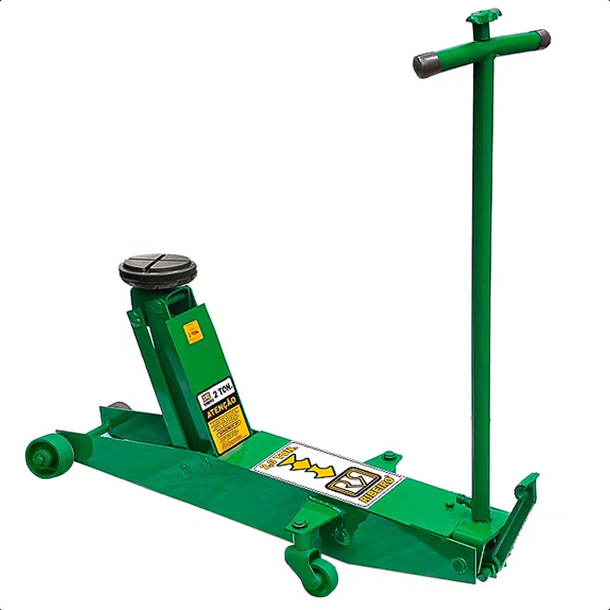Macaco Hidráulico Jacaré Longo 2 Toneladas 132 a 540mm Profissional Acesso Profundo