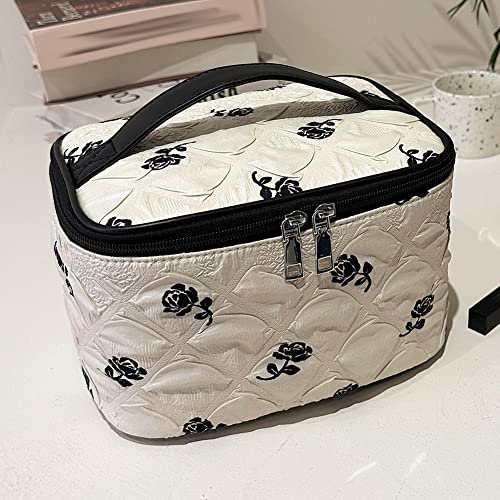 ASUYOERU Saco de Viagem Alívio Flores Organizador Clutch Bags Simples Portátil Multifuncional Moda C