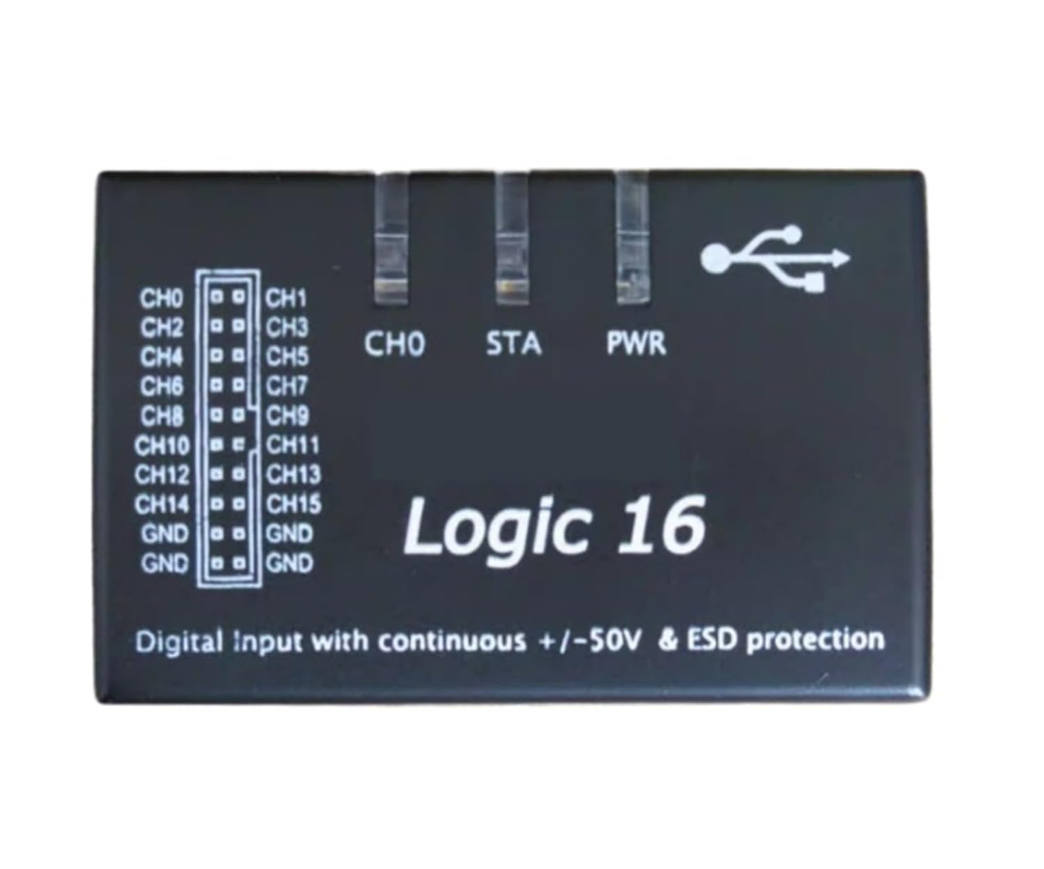 1pc USB logic16 100M Logic Analyzer Supports Official Version