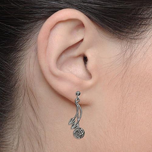 CAIRN 925 Sterling silver Charles Rennie Mackintosh earrings for women. Jewellery gift box included. Willow. 543 - Image 3