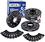 MOCA 4PCS 15mm& 20mm Wheel Spacers 5x100 to 5x112mm Bolt Pattern 57.1mm Hub Bore M14x1.5 Bolt fit 98-22 for Volkswagen Passat, 99-22 Golf, 04-22 Beetle, 96-22 for Audi A3, 98-22 TT, 17-22 R8, TT RS