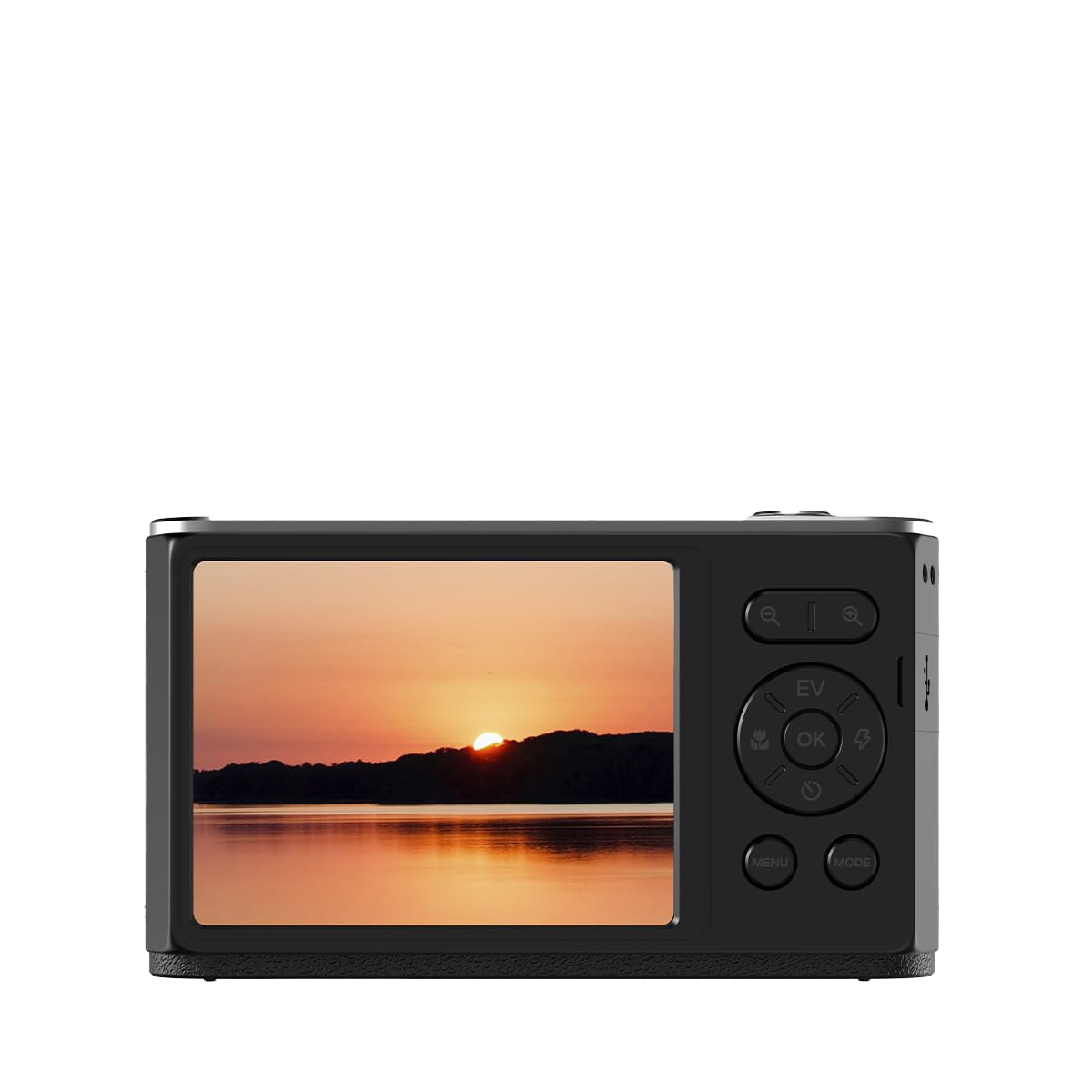 PRIXTON Cámara Digital 4K UHD 64MP Discovery DC650, Cámara de Fotos con Wi-Fi y App, Estabilización Anti-Shake, Detección Facial, Zoom Óptico 6X, Pantalla IPS 2,88", USB-C, MicroSD hasta 256 GB