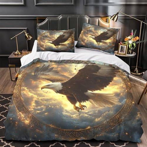 Parure de Lit Cheval Impresssion 3D Haute Définition Microfibre Premium 220x240cm