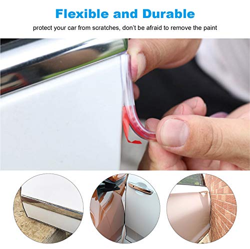 Image of Car Door Edge Guards Clear, 32Ft Rubber Seal Protector U Shape Edge Trim Car Door Edge Protection Fit for Most Car