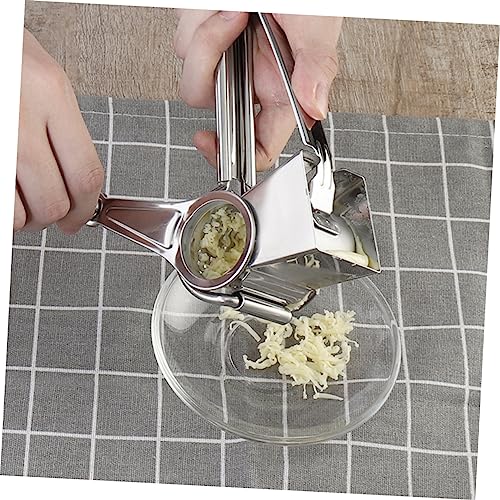 Rallador de manivela de acero inoxidable para cocina miniatura 5