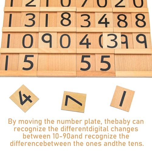 Image of Montessori Math Materials Teens & Tens Boards Preschool Toddler Toys Seguin Boards Home Edition