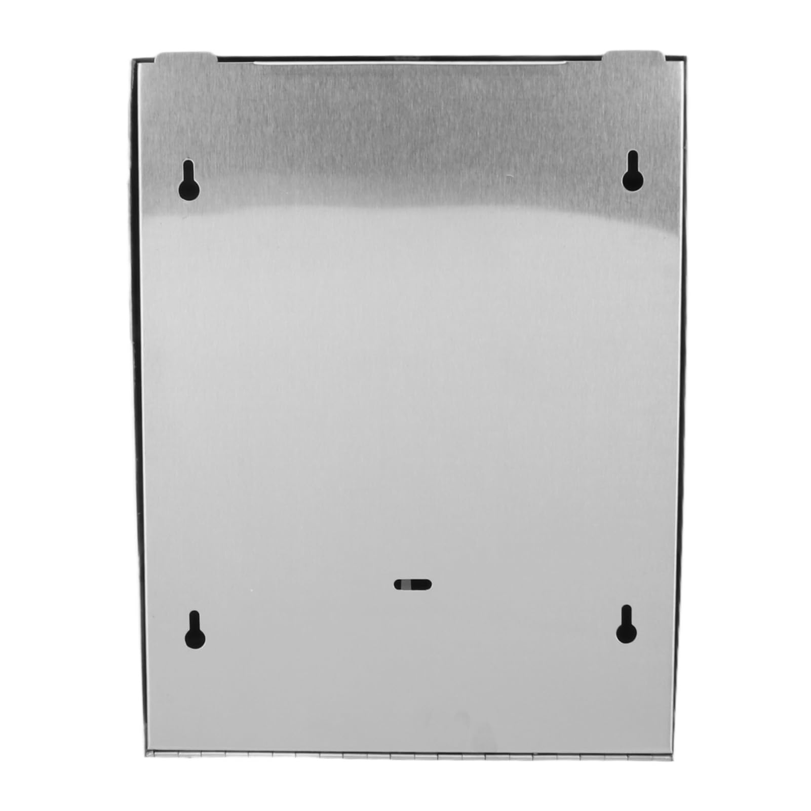 Soporte para Toallas de Papel montado en la Pared para Cocina, dispensador de Caja de pañuelos de Acero Inoxidable, diseño Vertical Que Ahorra Espacio, Estilo Moderno, (Lijado Bk50)