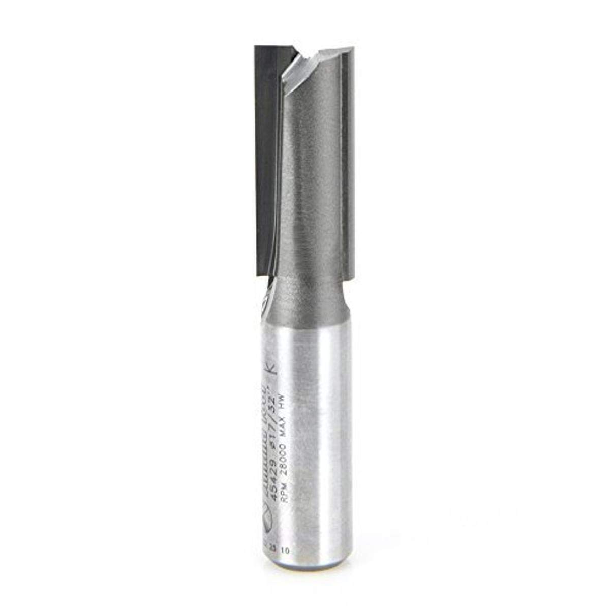 Amana Tool - 45429 Carbide Tipped Straight Plunge 17/32 Dia x 1-1/4 x 1/2" Shank — image 1