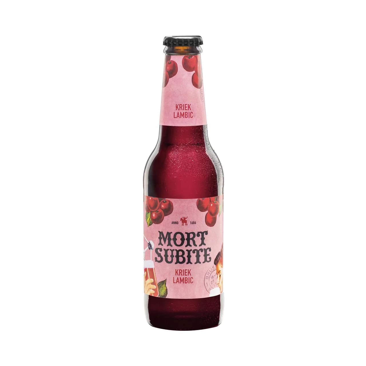 Kirschbier Biermischgetränk bis62 Flasche 25 cl 12er Pack