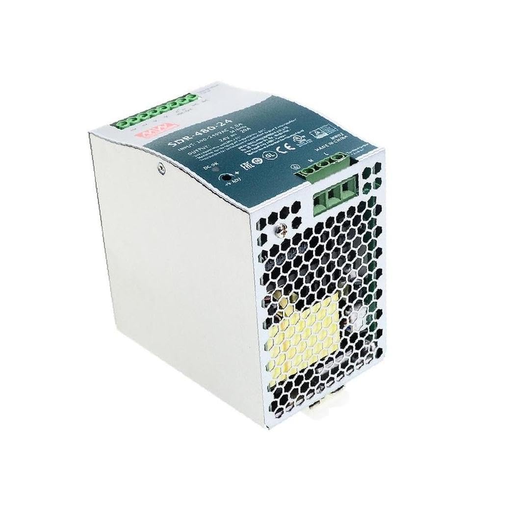 Amazon | DINレール PS 480W 24V 20A SDR-480-24 Meanwell AC-DC SMPS