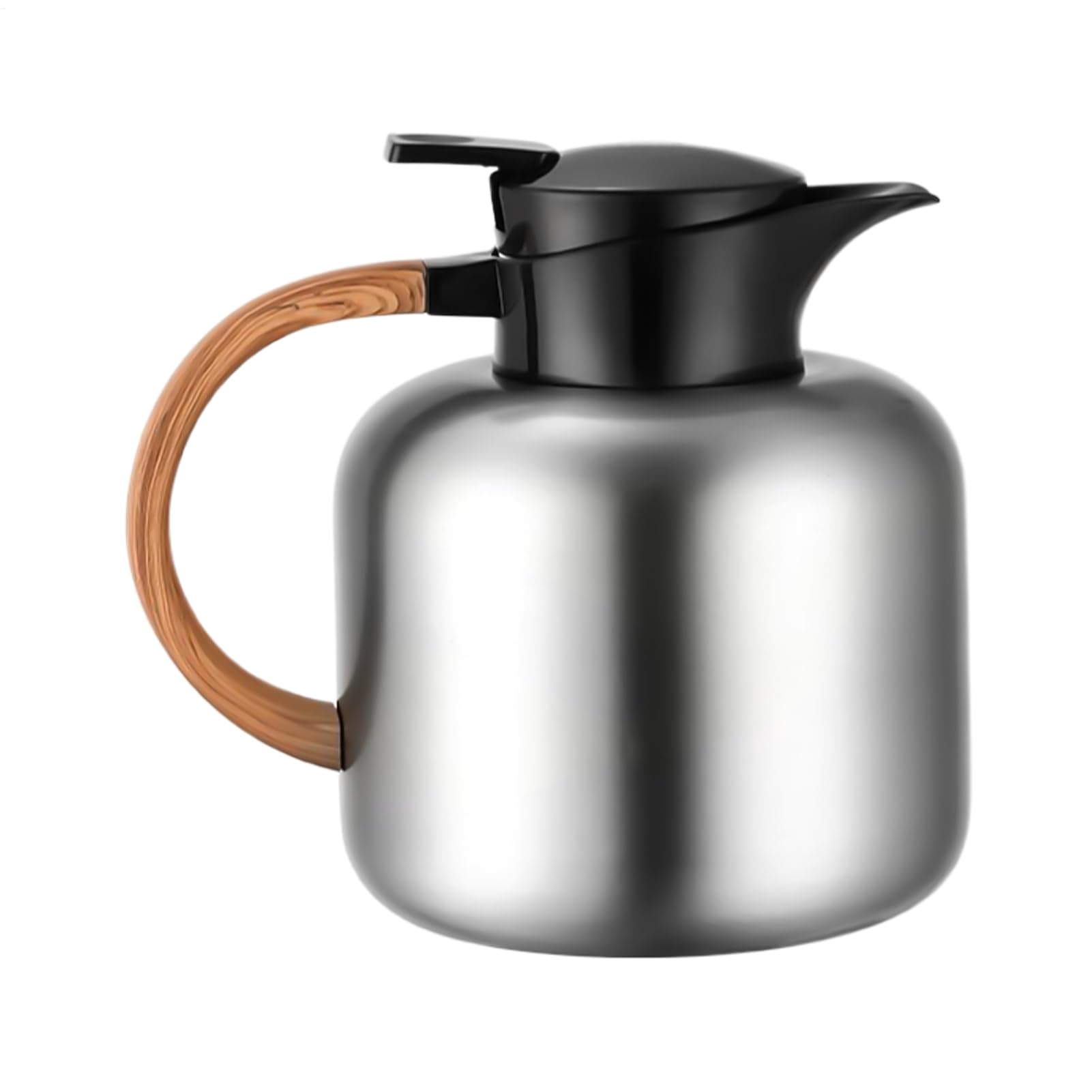 Jarra Térmica 2L Aislamiento Al Vacío | Jarras De Agua Y Café Para Mantener Caliente Para Bebidas Calientes y Frías como , Té, Bebida de Chocolate para Hogar y