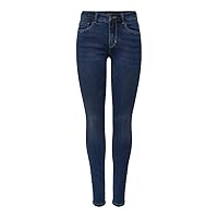 ONLY Onlroyal Reg Skinny Jea BB Bj13964 Jeans, Dark Blue Denim Dark Blue Denim