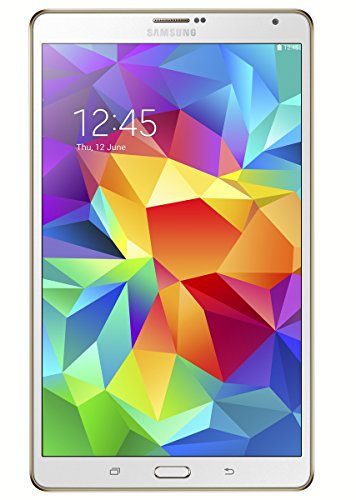 Samsung Galaxy Tab S 8.4-inch Tablet (White) - (ARM Exynos 5 Octa-Core 1.9GHz, 3GB RAM, 16GB Storage, Wi-Fi, 3G, 4G LTE, Android 4.4)