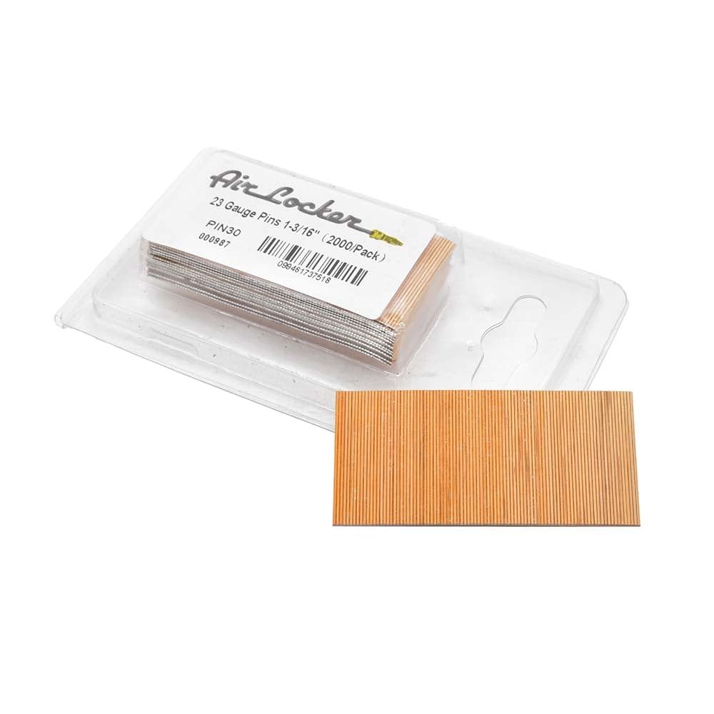Air Locker PIN30 23 Gauge 1-3/16 Inch Headless Micro Pin Nails (2000/Pack)