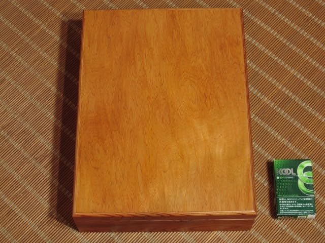 Amazon.co.jp: 屋久杉工芸品文箱（大）文房具箱筆記用具入れ和風鹿児島