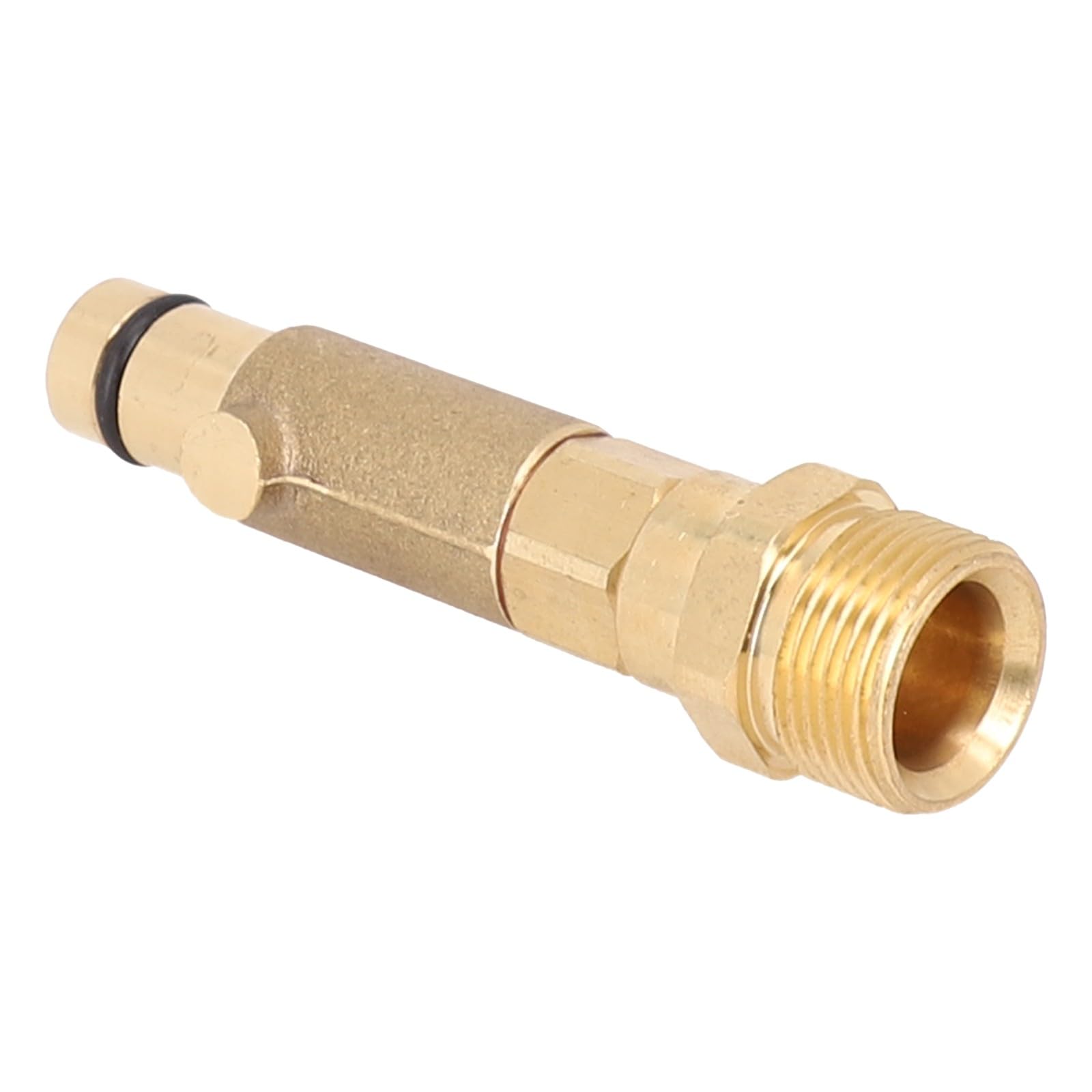 Lecreatekit Adaptador de bayoneta de latón M22 rosca macho para Nilfisk para lavadora a presión rápida, conector de manguera de alta presión de hasta 140 bar