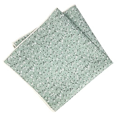 Image of Kebocis Men's Floral Pocket Square Handkerchief for Men