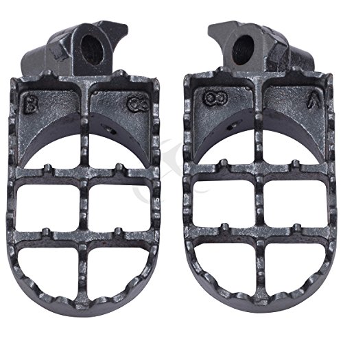 Repose-pieds Kawasaki KLR650 KLR-650 1987 repose pied acier