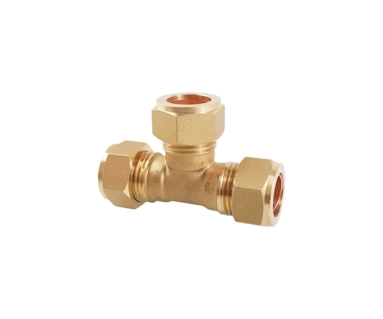 1PC Raccordo Compressione 6-28mm tè 3 Vie Gas Olio(9.52mm)