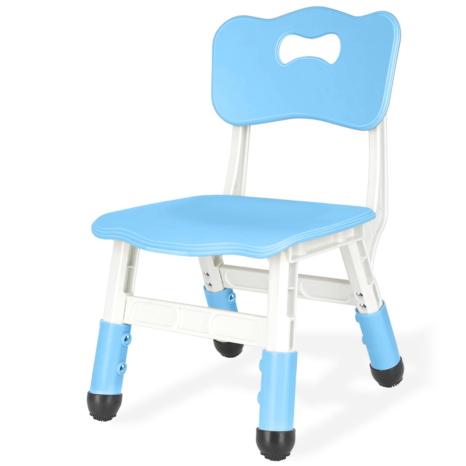 Kids Adjustable Chair with 3 Height Levels Toddler for Desk and Play Indoor Outdoor Activities
