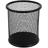 Amex Pen Holder - Mesh Desk Organiser for Desk, School, Home, Office - Desk Accessory - Living and Office Accessories - Durable and Resistant - Black
