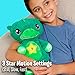 Ontel Star Belly Dream Lites, Stuffed Animal Night Light, Dreamy Green Dino - Projects Glowing Stars & Shapes in 6 Gentle Colors, As Seen on TV