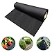 Agfabric Landscape Ground Cover 6x100ft Heavy Duty PP Woven Weed Barrier,Soil Erosion Control and UV stabilized, Plastic Mulch Weed Block