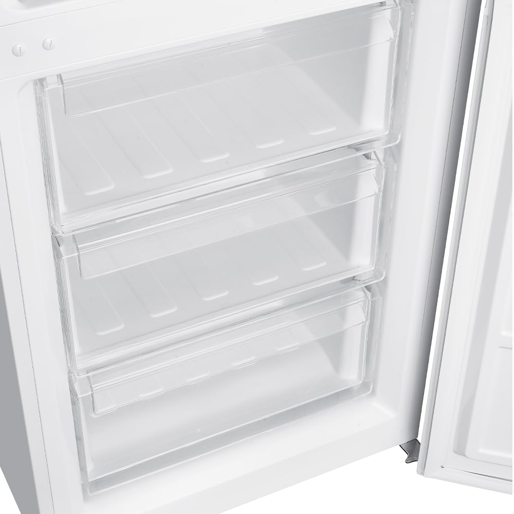 Svan Frigorífico Combi 2 Puertas Blanco SC185600ENF. Capacidad 323 Litros, No Frost, Multi AirFlow, Puerta Reversible, Bajo Nivel Sonoro, Eficiencia Energética Clase E