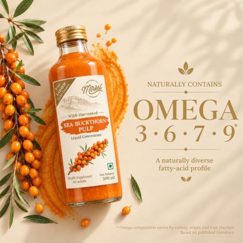Miresi Store Miresi Himalayan Sea Buckthorn Pulp 300ml - Image 7