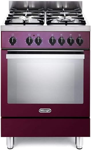 De Longhi DEMR 64 ED - Cucina a gas 4 fuochi con...