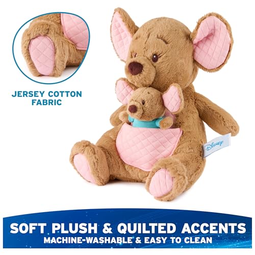 GUND Disney Official Winnie Puuh Kanga und Roo Oh so kuschelig weiches Plüschtier - vue 5